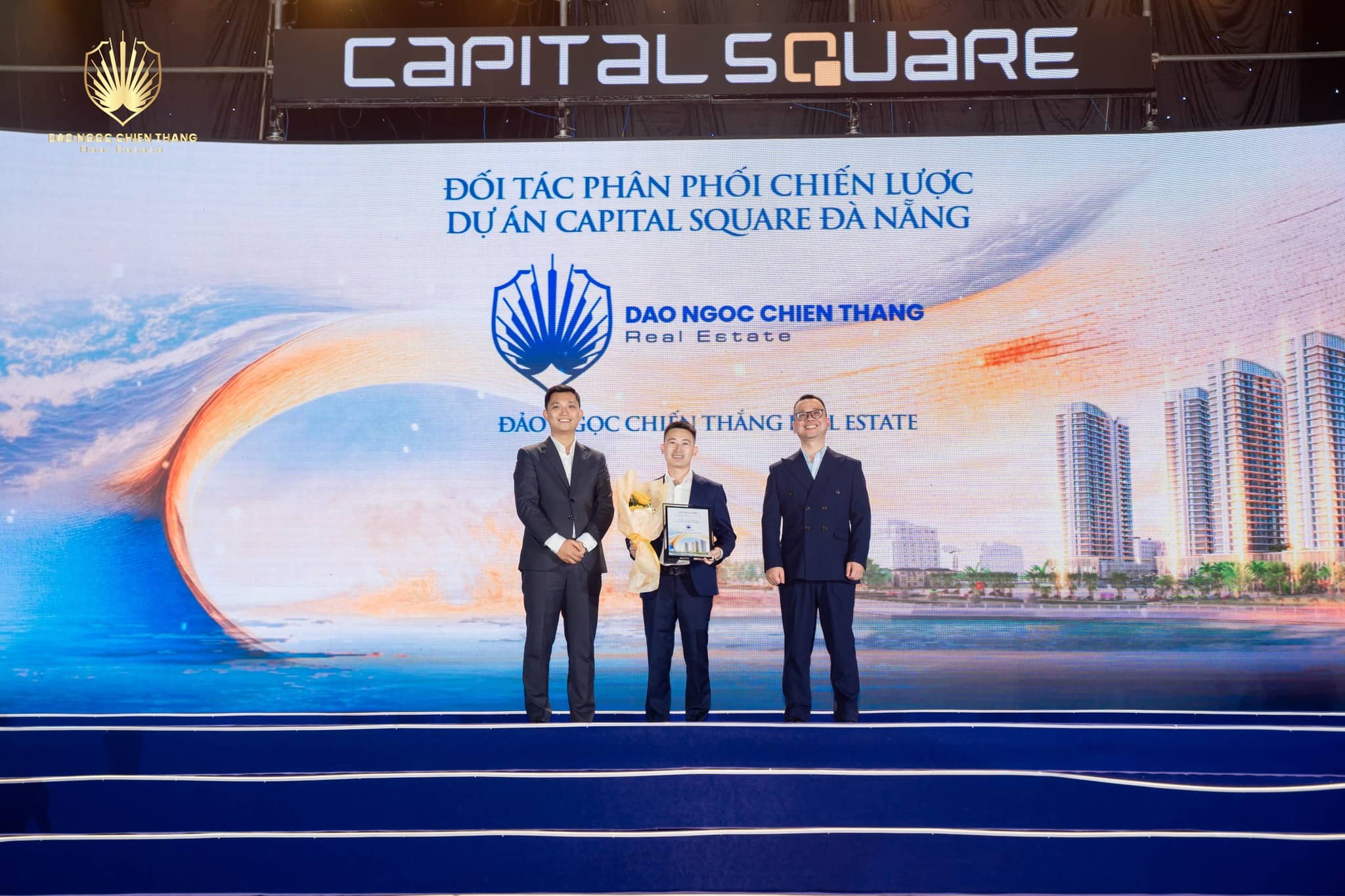 156 tỷ - Đảo Ngọc Chiến Thắng Real Estate dẫn đầu doanh số tại dự án Capital Square 