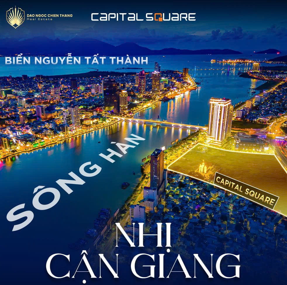 Vị trí Capital Square – Giao Lộ Kim Cương Ngay Trung Tâm Đà Nẵng